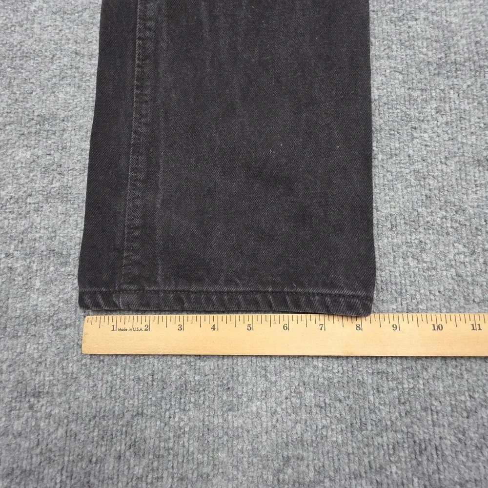 Vintage Rocky Mountain Jeans Women's 12 LONG Black Bareback Western Y2K **